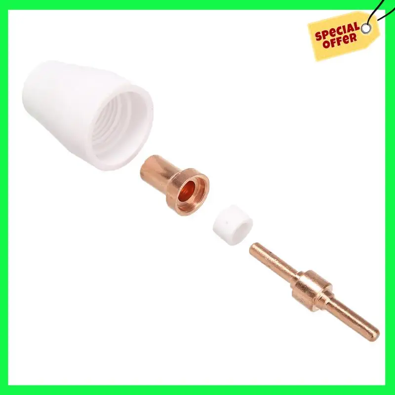 LBER 260Pcs Plasma Cutter Tip Electrodes & Nozzles Kit Consumable Accessories For PT31 30 40 50 Plasma Cutter Welding Tools
LBER 260Pcs Plasma Cutter Tip Electrodes & Nozzles Kit Consumable Accessories For PT31 30 40 50 Plasma Cutter Welding Tools