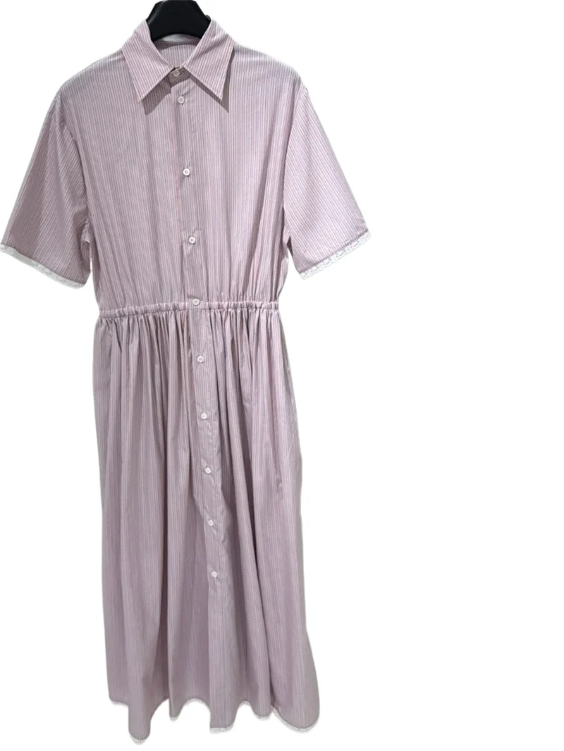 Long Dress S956249 Women Clothing Button Pink Colour Elastic Waist High Quality Spring Summer Streetwear Sweetness Style 2024
Long Dress S956249 Women Clothing Button Pink Colour Elastic Waist High Quality Spring Summer Streetwear Sweetness Style 2024