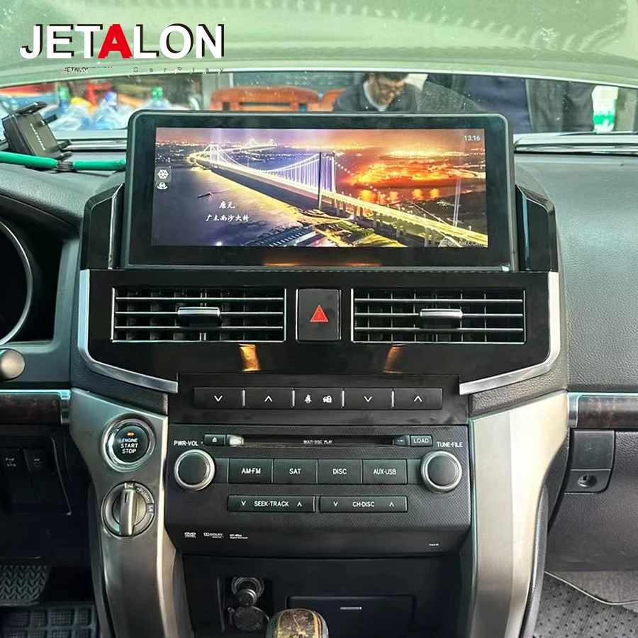 Автомобильный радиоприемник Androd13 Carplay для Toyota Land Cruiser LC200 2018-2015, сенсорный экран, мультимедийный плеер, GPS-навигация, телефон с wi-fi
Автомобильный радиоприемник Androd13 Carplay для Toyota Land Cruiser LC200 2018-2015, сенсорный экран, мультимедийный плеер, GPS-навигация, телефон с wi-fi