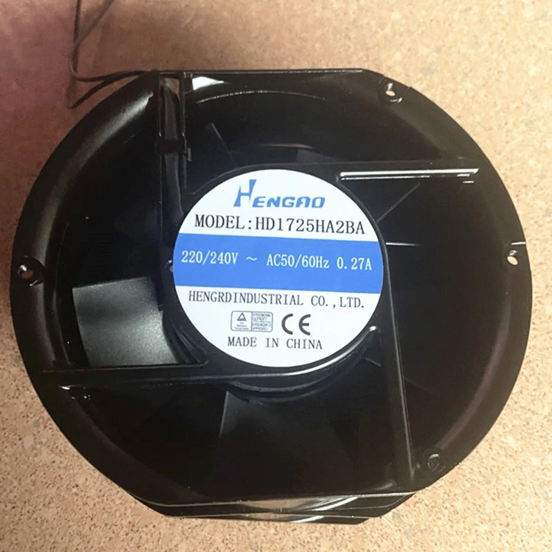 Y+1pcs New for HENGRD HD1725HA2BA 220/240V 0.27A 2-wire axial fan#QW
Y+1pcs New for HENGRD HD1725HA2BA 220/240V 0.27A 2-wire axial fan#QW