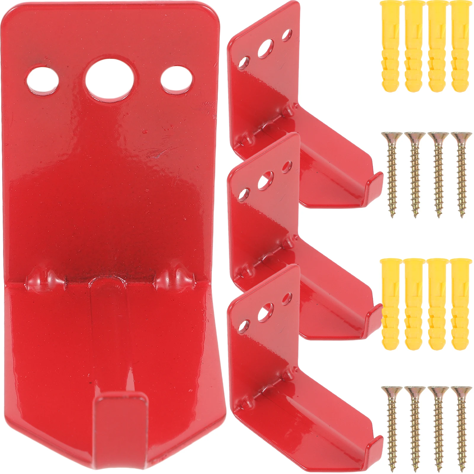 4 Pcs Fire Extinguisher Bracket Set Horizontal Hole Red Upgraded Wall Mount Hooks 8 Screws 8 Anchors Space Saving Easy Install
4 Pcs Fire Extinguisher Bracket Set Horizontal Hole Red Upgraded Wall Mount Hooks 8 Screws 8 Anchors Space Saving Easy Install