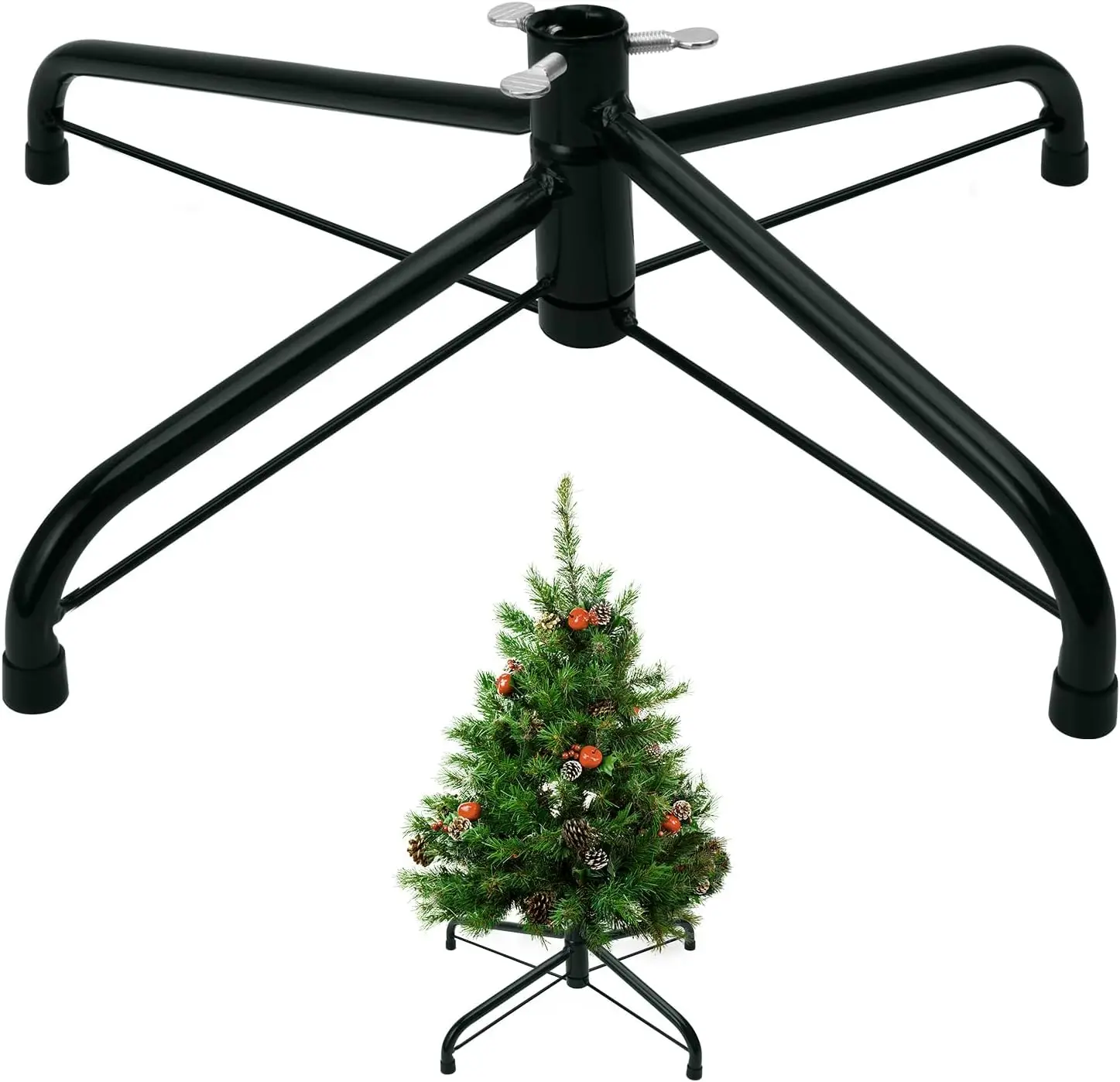 Christmas Tree Stand, Folding Universal Fit for 0.5-0.9 Inch Poles, 3-8 Ft Artificial Trees
Christmas Tree Stand, Folding Universal Fit for 0.5-0.9 Inch Poles, 3-8 Ft Artificial Trees