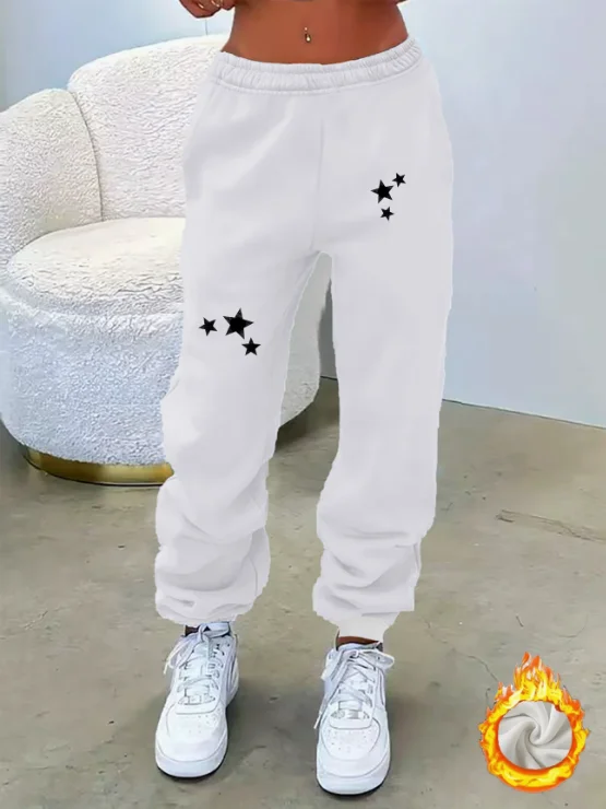 Y2K, Trendy Fashion, Trendy Prints, Women's Fleece-Lined Loose Sweatpants, Casual and Comfortable, Women's Autumn and Winter Clothing
Y2K, Trendy Fashion, Trendy Prints, Women's Fleece-Lined Loose Sweatpants, Casual and Comfortable, Women's Autumn and Winter Clothing