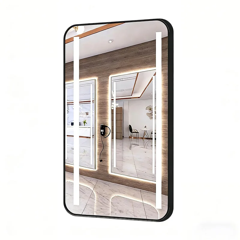 Bathroom hotel same high definition wall makeup mirror with lamp hotel bathroom mirror
Bathroom hotel same high definition wall makeup mirror with lamp hotel bathroom mirror