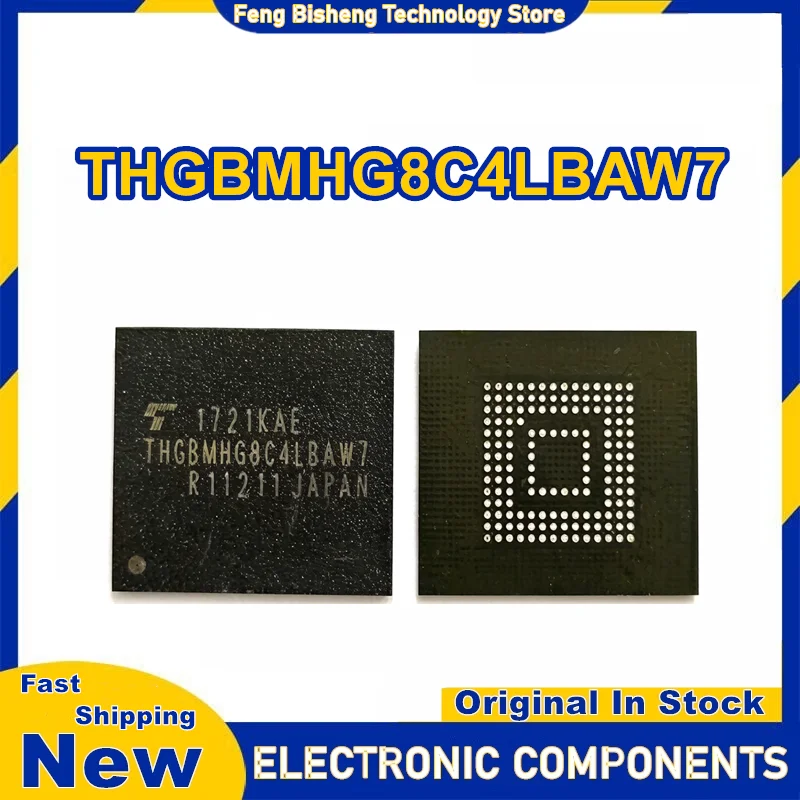 THGBMHG8C4LBAW7 Tail Vertebral BAW7 32GB Industrial Flash EMMC5.1 Version 0-10 IC New Original in stock
THGBMHG8C4LBAW7 Tail Vertebral BAW7 32GB Industrial Flash EMMC5.1 Version 0-10 IC New Original in stock