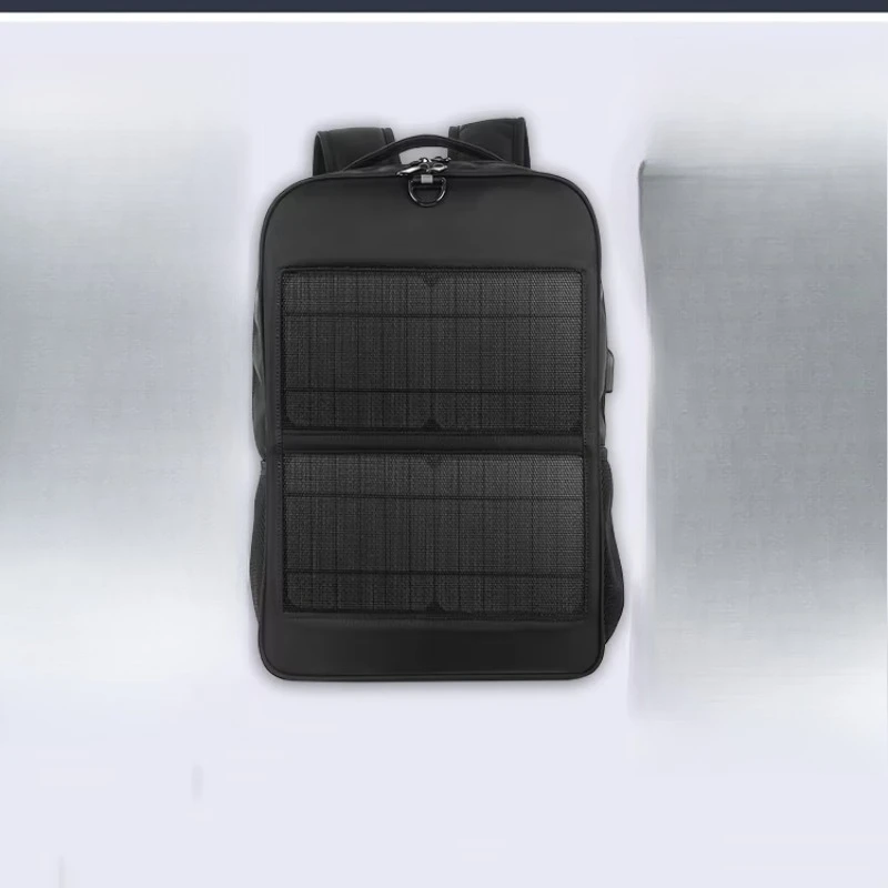 Black Solar Backpack Rechargeable Energy Rechargeable Backpack Hiking Solar Portable Charger
Black Solar Backpack Rechargeable Energy Rechargeable Backpack Hiking Solar Portable Charger