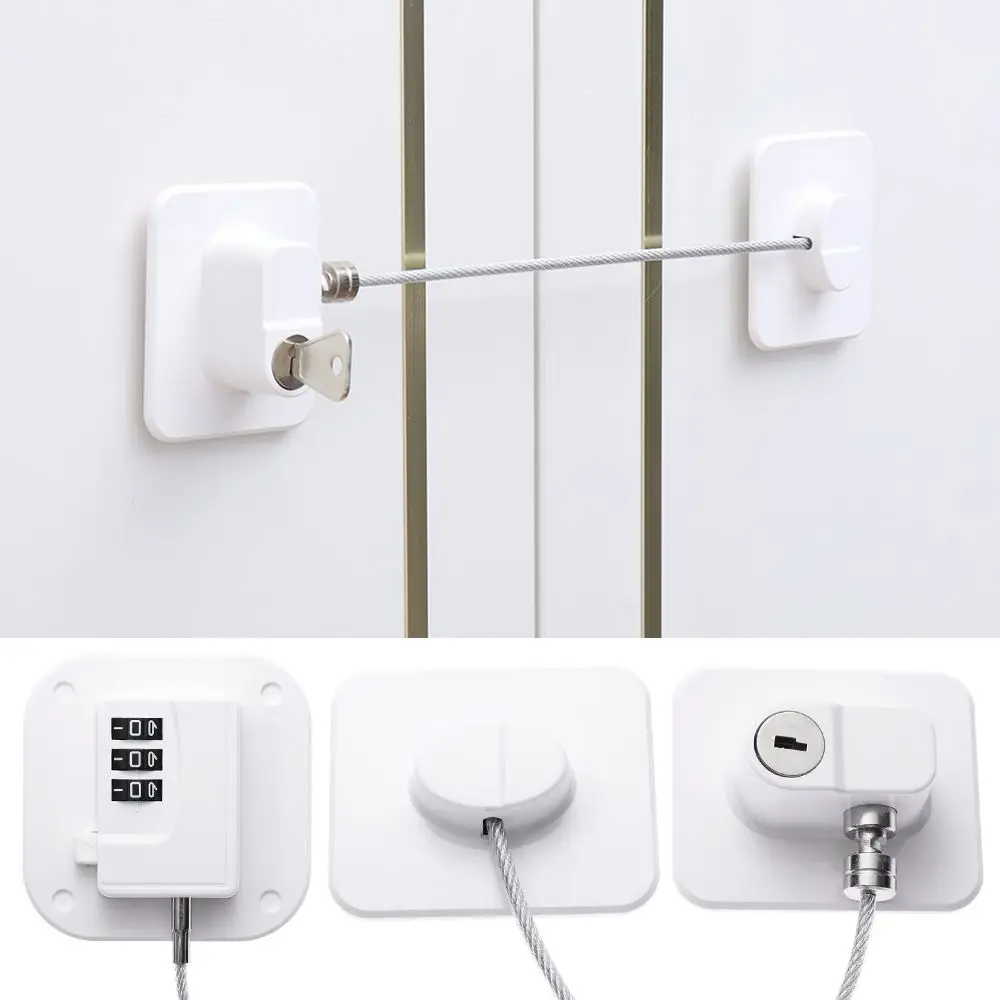 Infant Children Protection Baby Safety Refrigerator Lock Cabinet Locks With Metal Key or Coded Lock Digital Password
Infant Children Protection Baby Safety Refrigerator Lock Cabinet Locks With Metal Key or Coded Lock Digital Password
