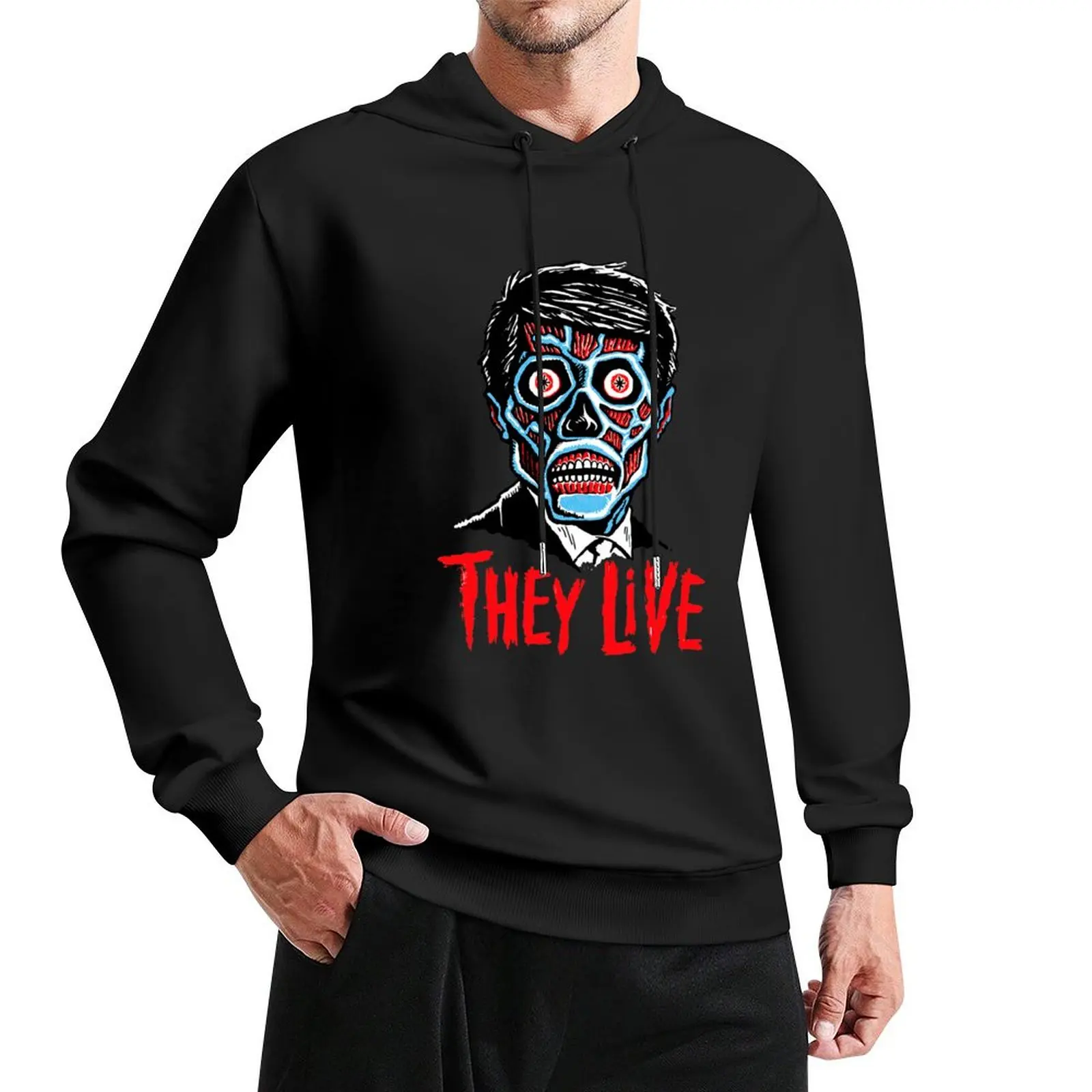 THEY LIVE!!! Pullover Hoodie blouse fashion men men's autumn clothes hoodies for men
THEY LIVE!!! Pullover Hoodie blouse fashion men men's autumn clothes hoodies for men