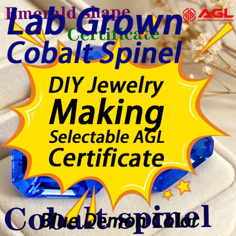 Laboratory Cultivation of Gemstones Cobalt Spinel Emeradl Shape Certificate Factory Outlet
Laboratory Cultivation of Gemstones Cobalt Spinel Emeradl Shape Certificate Factory Outlet