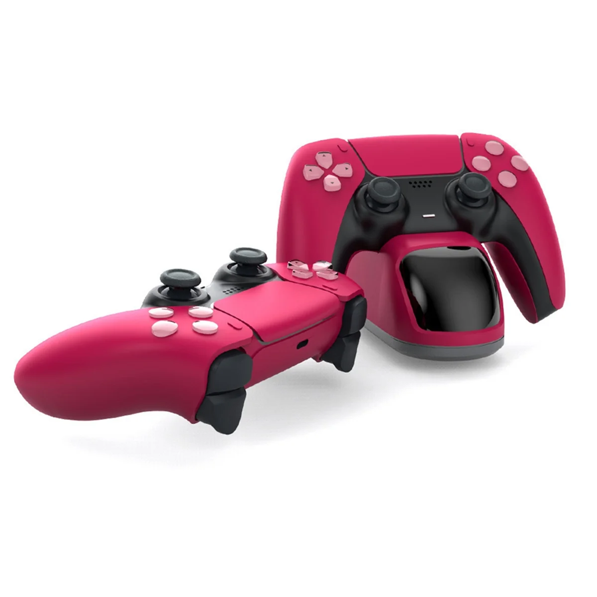 Горячий! Зарядное устройство контроллера для PS5, двойная зарядная док-станция, подставка для зарядного устройства со светодиодным индикатором для геймпада PS5, белый
Горячий! Зарядное устройство контроллера для PS5, двойная зарядная док-станция, подставка для зарядного устройства со светодиодным индикатором для геймпада PS5, белый