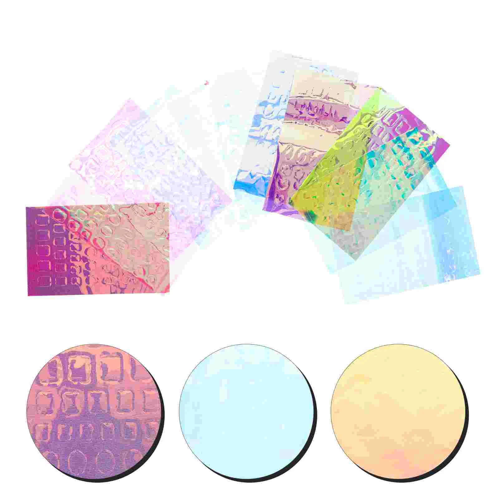 11 Sheets Ice Glass Paper Nail Stickers Transparent Creative Decals Woman Sequins Manicure Plastic Colorful Decor
11 Sheets Ice Glass Paper Nail Stickers Transparent Creative Decals Woman Sequins Manicure Plastic Colorful Decor