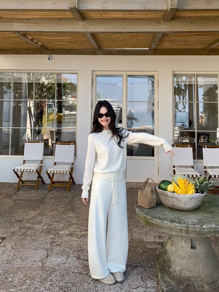 Брюки женские Pusumede Lazy Holiday, вязаные, свободные, с широкими штанинами, повседневные, в пол, комфортные, с завышенной талией, из смесового хлопка
Брюки женские Pusumede Lazy Holiday, вязаные, свободные, с широкими штанинами, повседневные, в пол, комфортные, с завышенной талией, из смесового хлопка