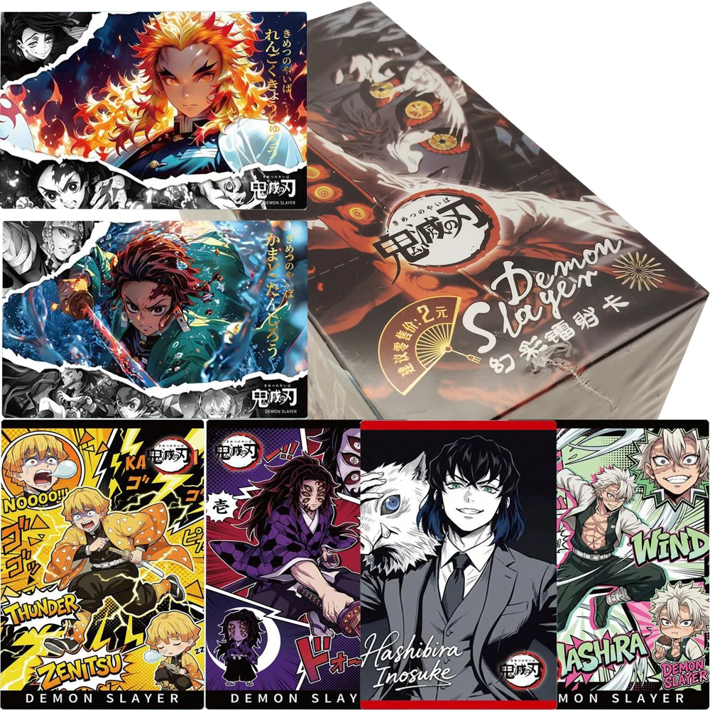 Demon Slayer Collection Card Kamado Tanjiro Rengoku Kyujuro Kanroji Mitsuri Exquisite HD Craftsmanship Creative Cards Fans Gift
Demon Slayer Collection Card Kamado Tanjiro Rengoku Kyujuro Kanroji Mitsuri Exquisite HD Craftsmanship Creative Cards Fans Gift