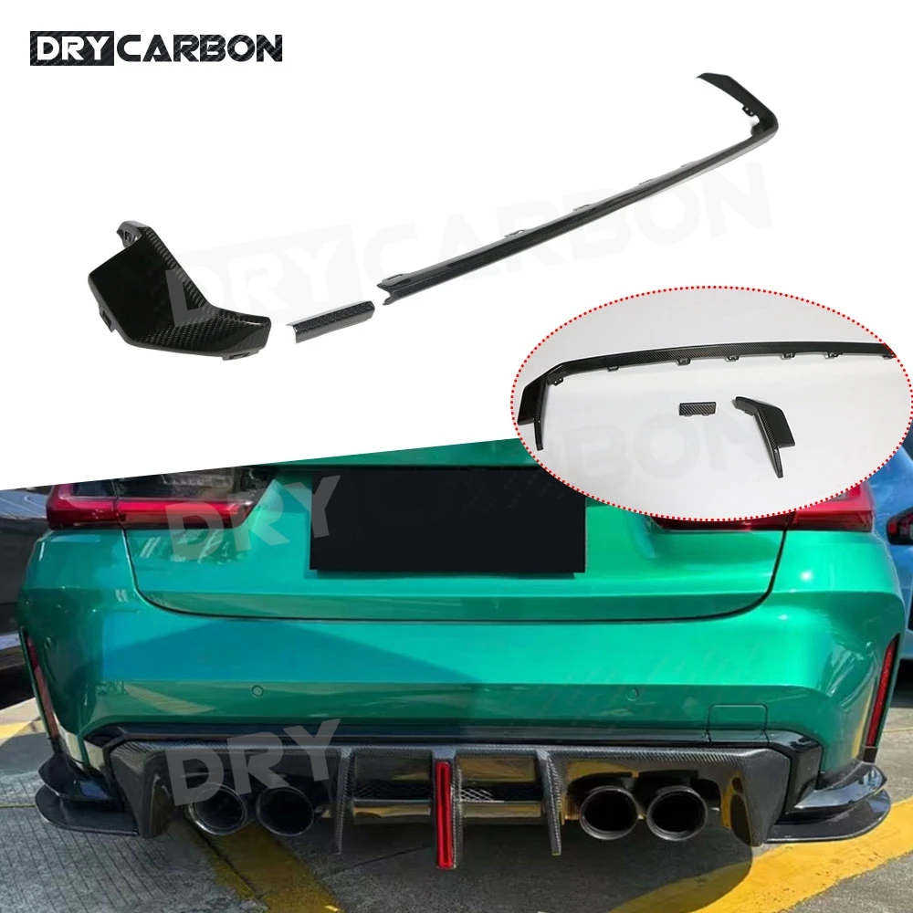 Dry Carbon Fiber Rear Bumper Strip for BMW 3 4 Series G80 M3 G82 G83 M4 2021 + Car Accessories Rear Bumper Trim Decoration FRP
Dry Carbon Fiber Rear Bumper Strip for BMW 3 4 Series G80 M3 G82 G83 M4 2021 + Car Accessories Rear Bumper Trim Decoration FRP