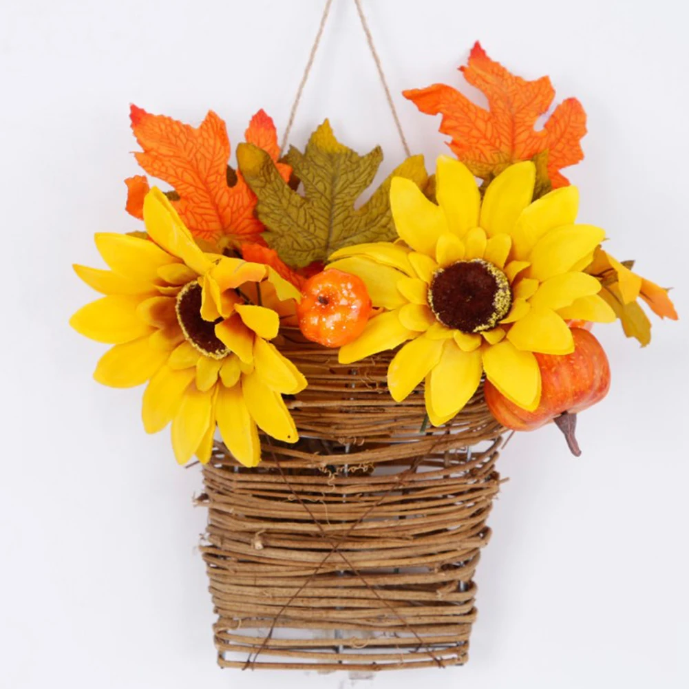 Decorative Arrangement Flower Basket Decoration Handmade Rattan Flower Basket Hanging Flower Basket (not Include Bouquet)
Decorative Arrangement Flower Basket Decoration Handmade Rattan Flower Basket Hanging Flower Basket (not Include Bouquet)