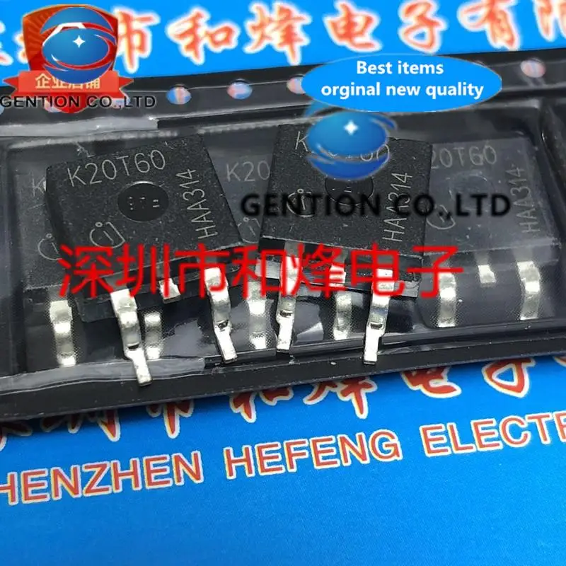 10PCS IKB20N60T K20T60 TO-263 600V 20A in stock 100% new and original
10PCS IKB20N60T K20T60 TO-263 600V 20A in stock 100% new and original