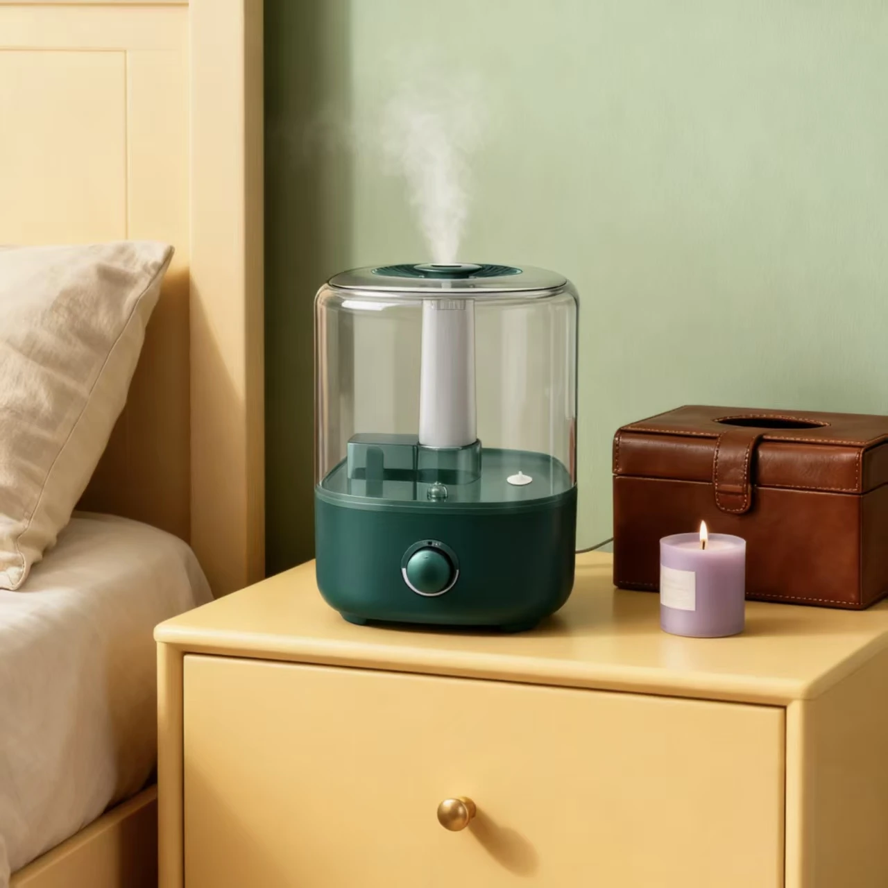 Ultrasonic Atomization Electric Mist Humidifier-4.8L Capacity Touch+Remote Control Household & Hotel Use Tabletop Portable
Ultrasonic Atomization Electric Mist Humidifier-4.8L Capacity Touch+Remote Control Household & Hotel Use Tabletop Portable