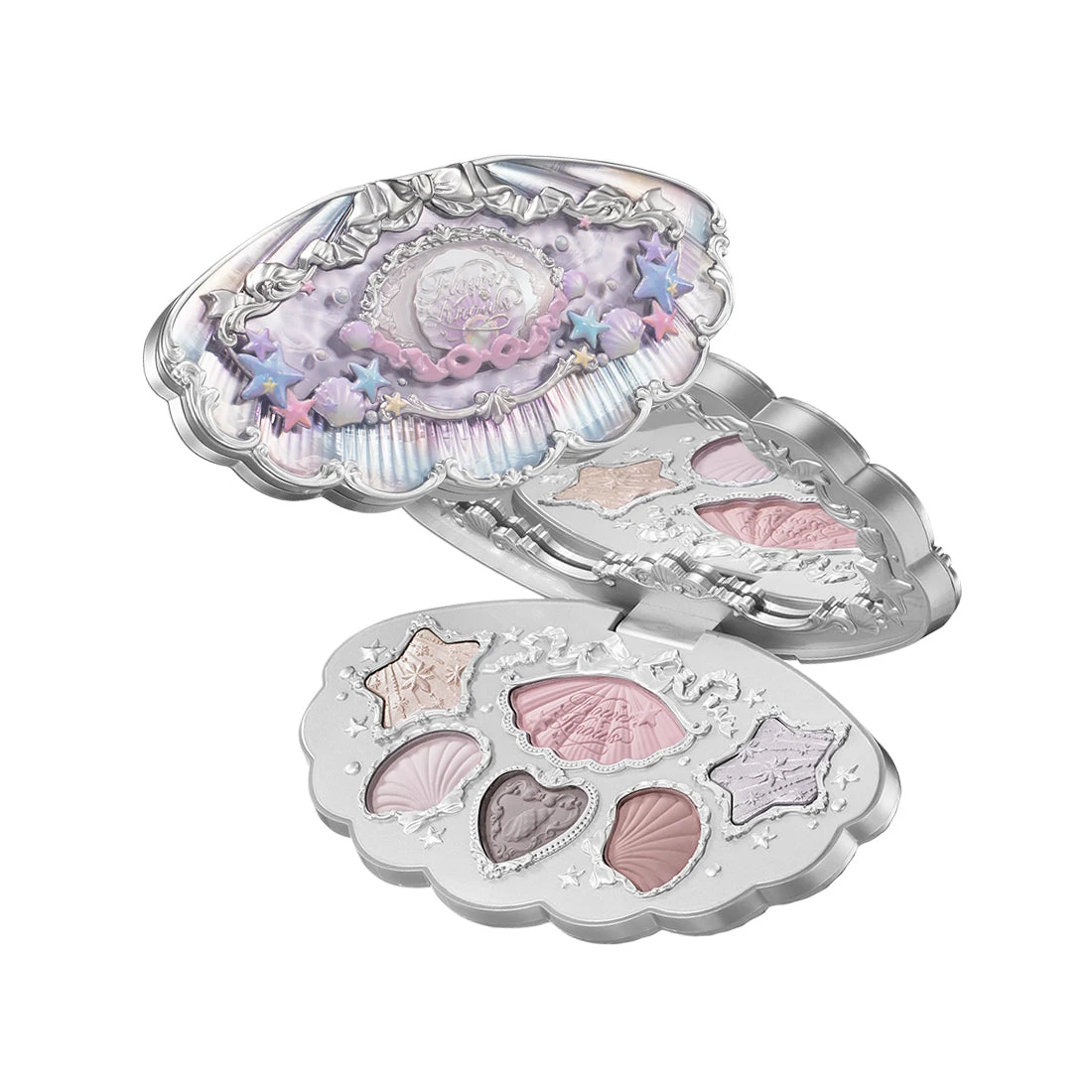 Flower Knows Shell's Jewel 6-Color Makeup Palette Matte Shimmer Highly Pigmented Long Lasting Mermaid Eyeshadow Palette
Flower Knows Shell's Jewel 6-Color Makeup Palette Matte Shimmer Highly Pigmented Long Lasting Mermaid Eyeshadow Palette