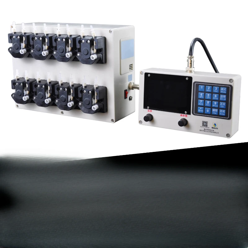 TS005MYZXT Multi-channel multi-head tube peristaltic pump timing quantitative metering pump food filling machine
TS005MYZXT Multi-channel multi-head tube peristaltic pump timing quantitative metering pump food filling machine