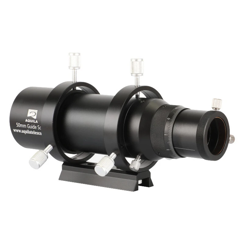 50mm Guide Scope with Double Helical Focuser Full-metal Bracket CCD Image Finderscope for Astronomical Monocular Telescope 50190
50mm Guide Scope with Double Helical Focuser Full-metal Bracket CCD Image Finderscope for Astronomical Monocular Telescope 50190