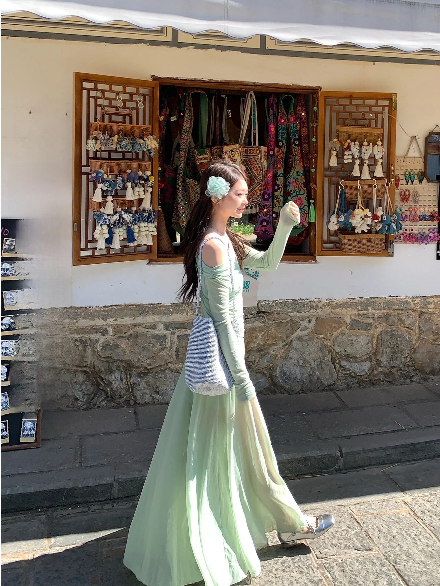 Slimming Spring Casual Long Sleeve Women's Dress Chiffon Draping Skirt Style Comfortable Nylon Fabric Lightweight A-Line Dress
Slimming Spring Casual Long Sleeve Women's Dress Chiffon Draping Skirt Style Comfortable Nylon Fabric Lightweight A-Line Dress