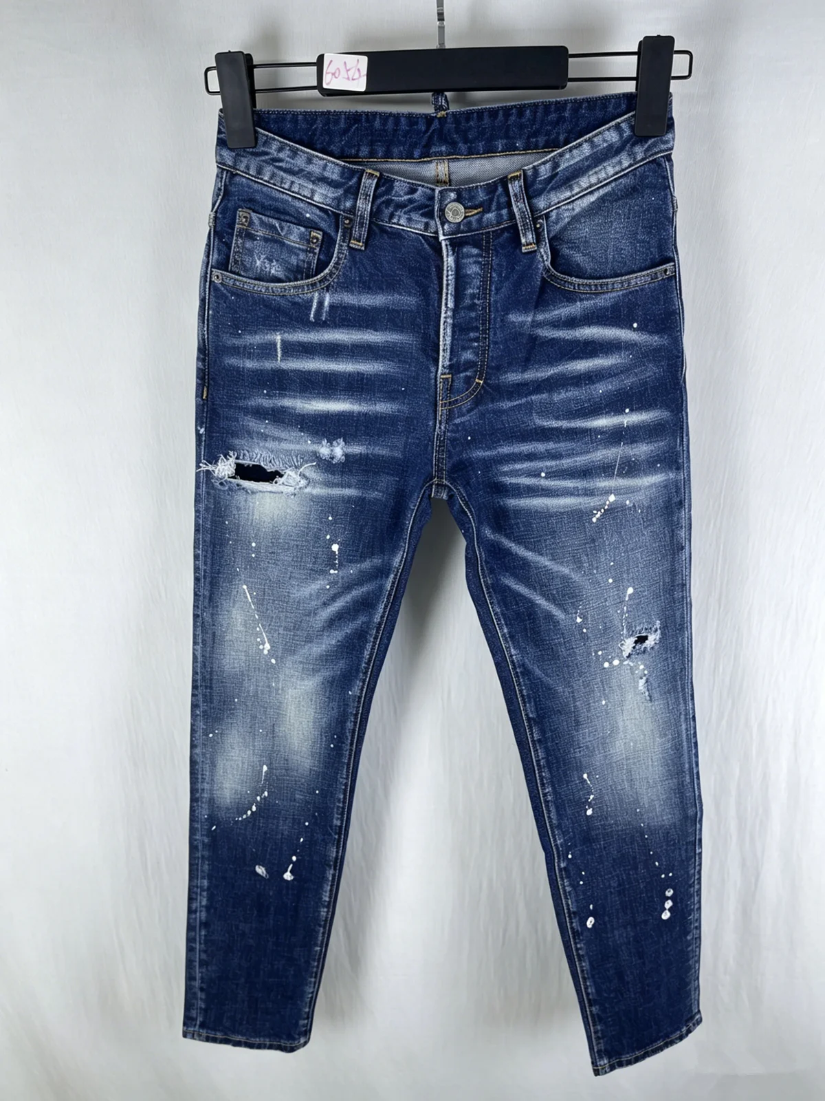 6054 Four Seasons New Men's Jeans Fashion Trend Slim Fit Ripped Patch Heavy Work Old Blue Jeans Men's Wear
6054 Four Seasons New Men's Jeans Fashion Trend Slim Fit Ripped Patch Heavy Work Old Blue Jeans Men's Wear