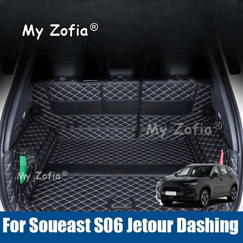 Auto Carpet Interior Modification Full enclosure trunk pad car Leather trunk pad Accessories For Soueast S06 Jetour Dashing 2026
Auto Carpet Interior Modification Full enclosure trunk pad car Leather trunk pad Accessories For Soueast S06 Jetour Dashing 2026