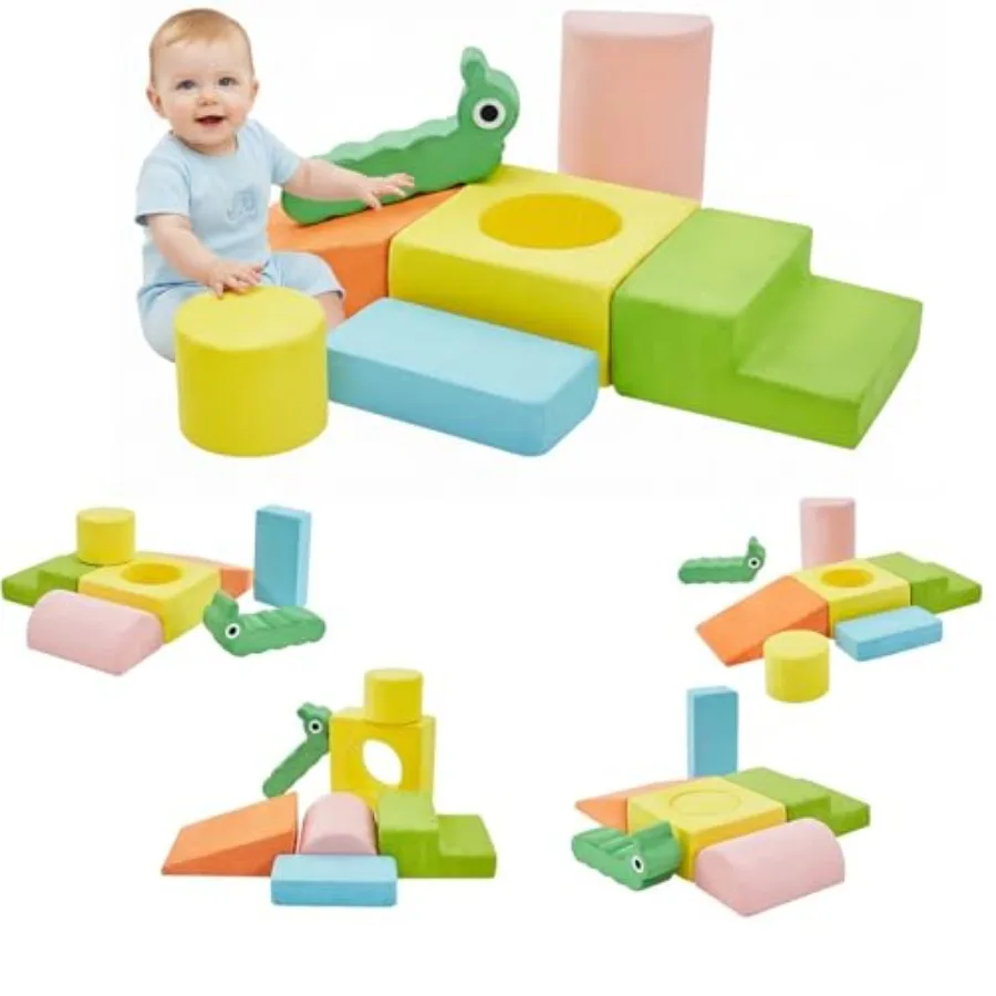 Climbing Toys for 1-3 Year OldToddler Climbing Toys Indoor Baby Climbing Blocks 7-Piece Soft Foam Climbing Blocks Set Toddler P
Climbing Toys for 1-3 Year OldToddler Climbing Toys Indoor Baby Climbing Blocks 7-Piece Soft Foam Climbing Blocks Set Toddler P