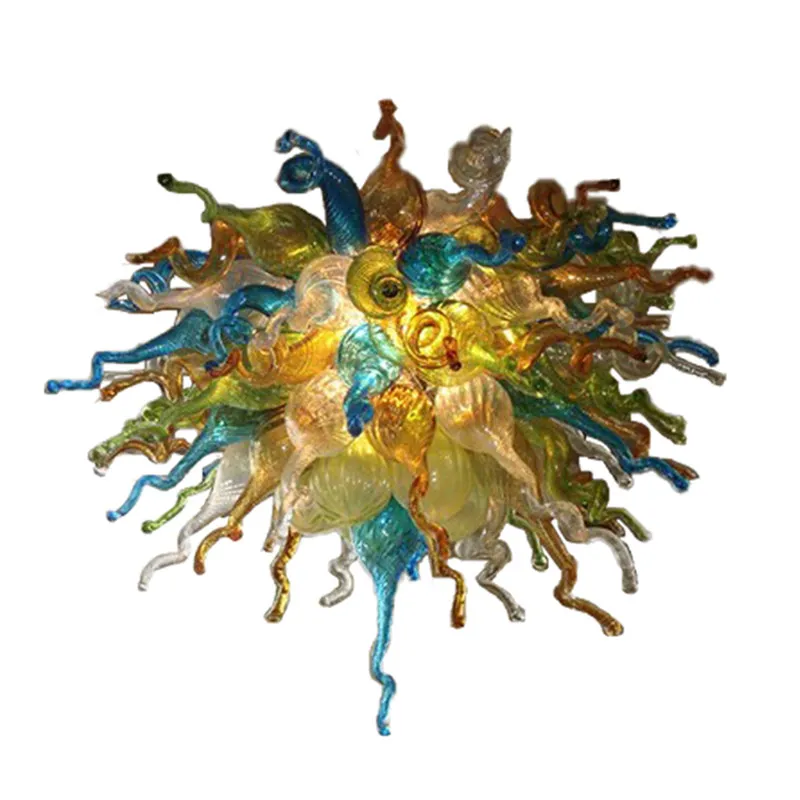 Modern Pendant Lamp Luxury LED Living Room Art Creative Blown Glass Chandelier Light 28 by 20 Inches
Modern Pendant Lamp Luxury LED Living Room Art Creative Blown Glass Chandelier Light 28 by 20 Inches