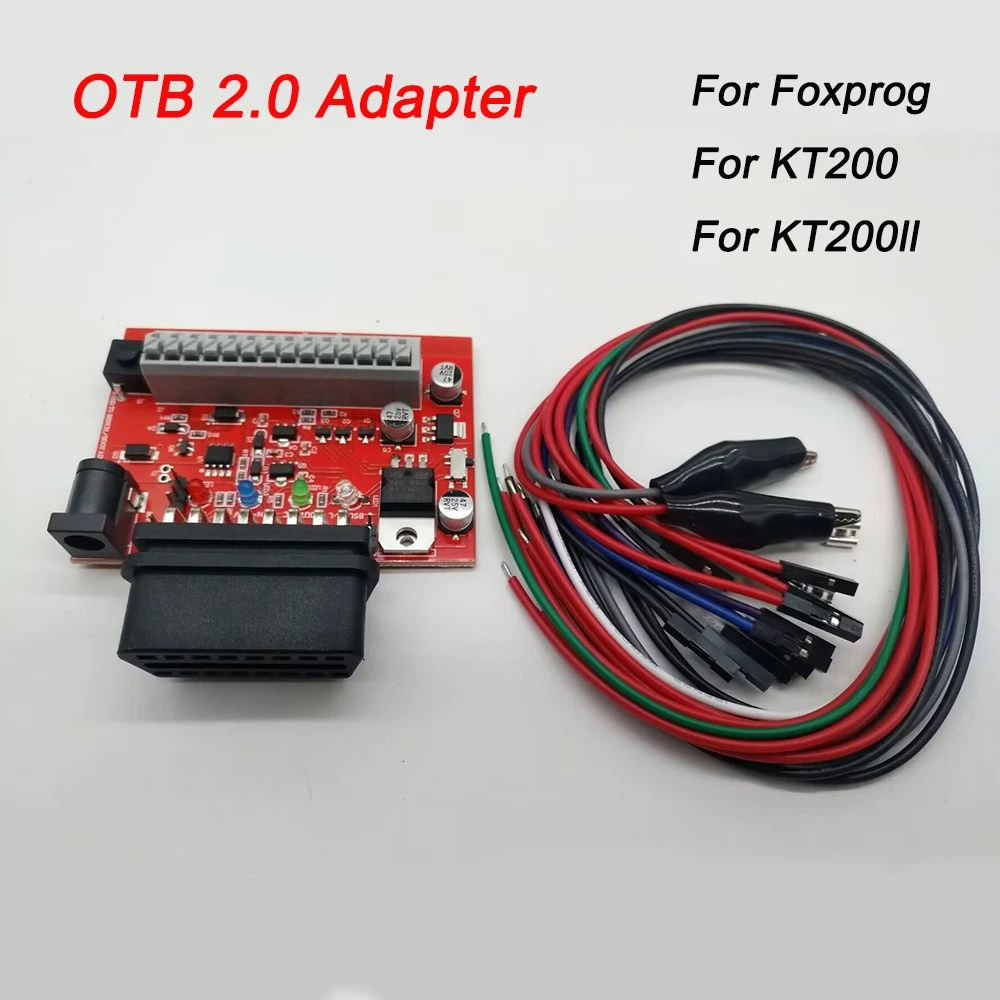 OTB 2.0 Adapter ECU Programmer Tools Adapter OBD on Bench Three-way BOOT Upgrade to OTB Mode for Foxprog KT200 KT200II
OTB 2.0 Adapter ECU Programmer Tools Adapter OBD on Bench Three-way BOOT Upgrade to OTB Mode for Foxprog KT200 KT200II