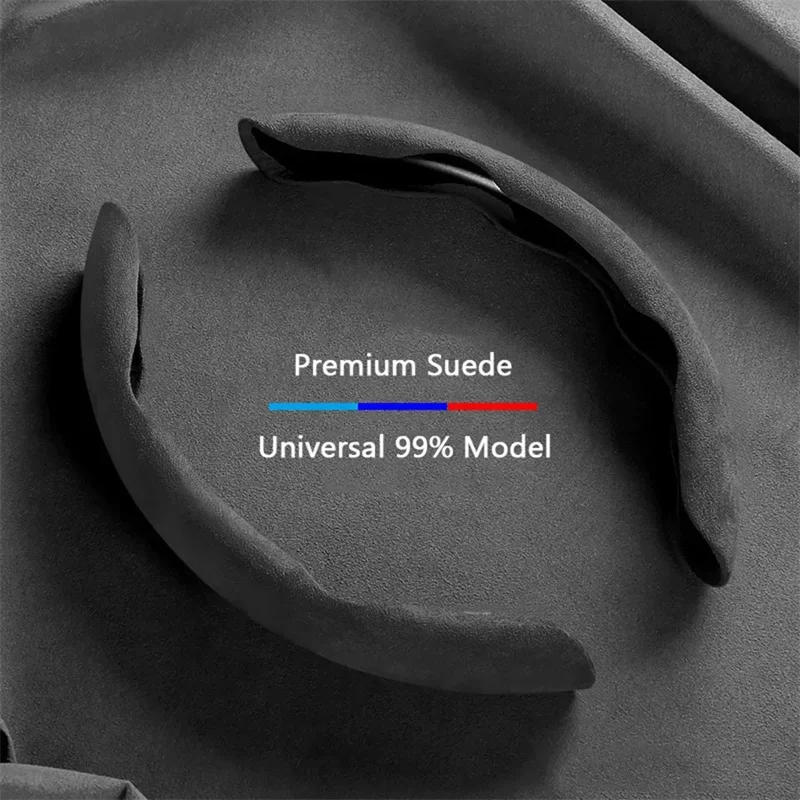 Suede Universal 38CM Car Steering Wheel Booster Cover Non-Slip Auto Interior Steer Protector Decoration Accessories
Suede Universal 38CM Car Steering Wheel Booster Cover Non-Slip Auto Interior Steer Protector Decoration Accessories