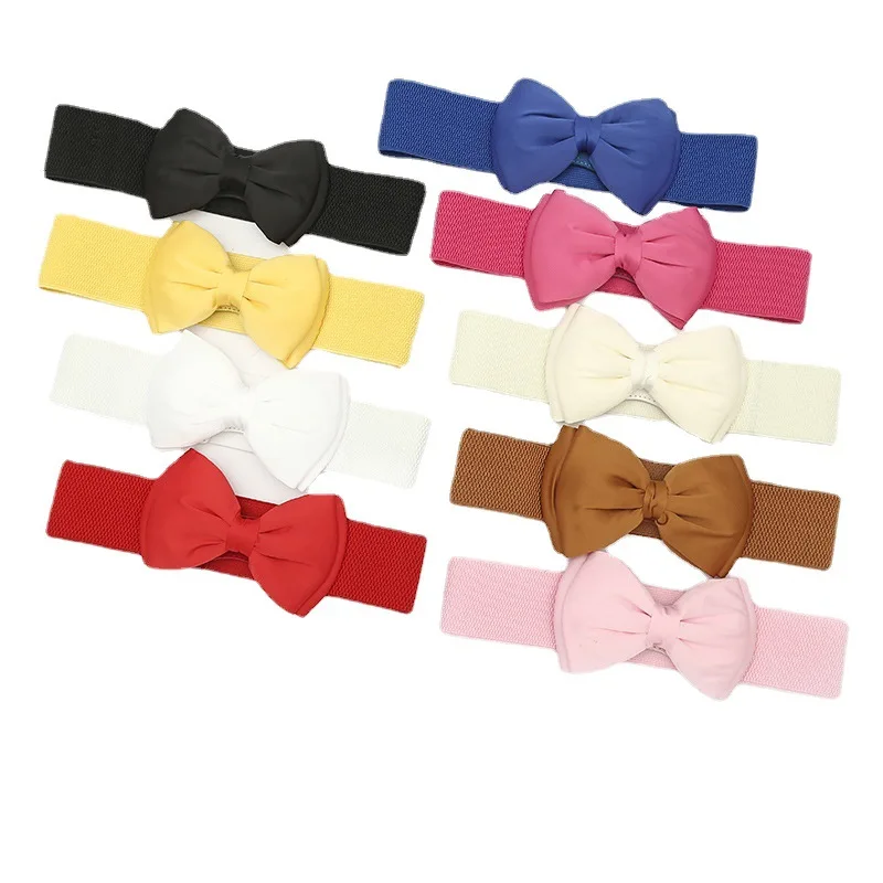 Black 3D Bow Waist Belt for Women Elastic Wide Waistband Decorative Dress Belt with Hidden Buckle
Black 3D Bow Waist Belt for Women Elastic Wide Waistband Decorative Dress Belt with Hidden Buckle