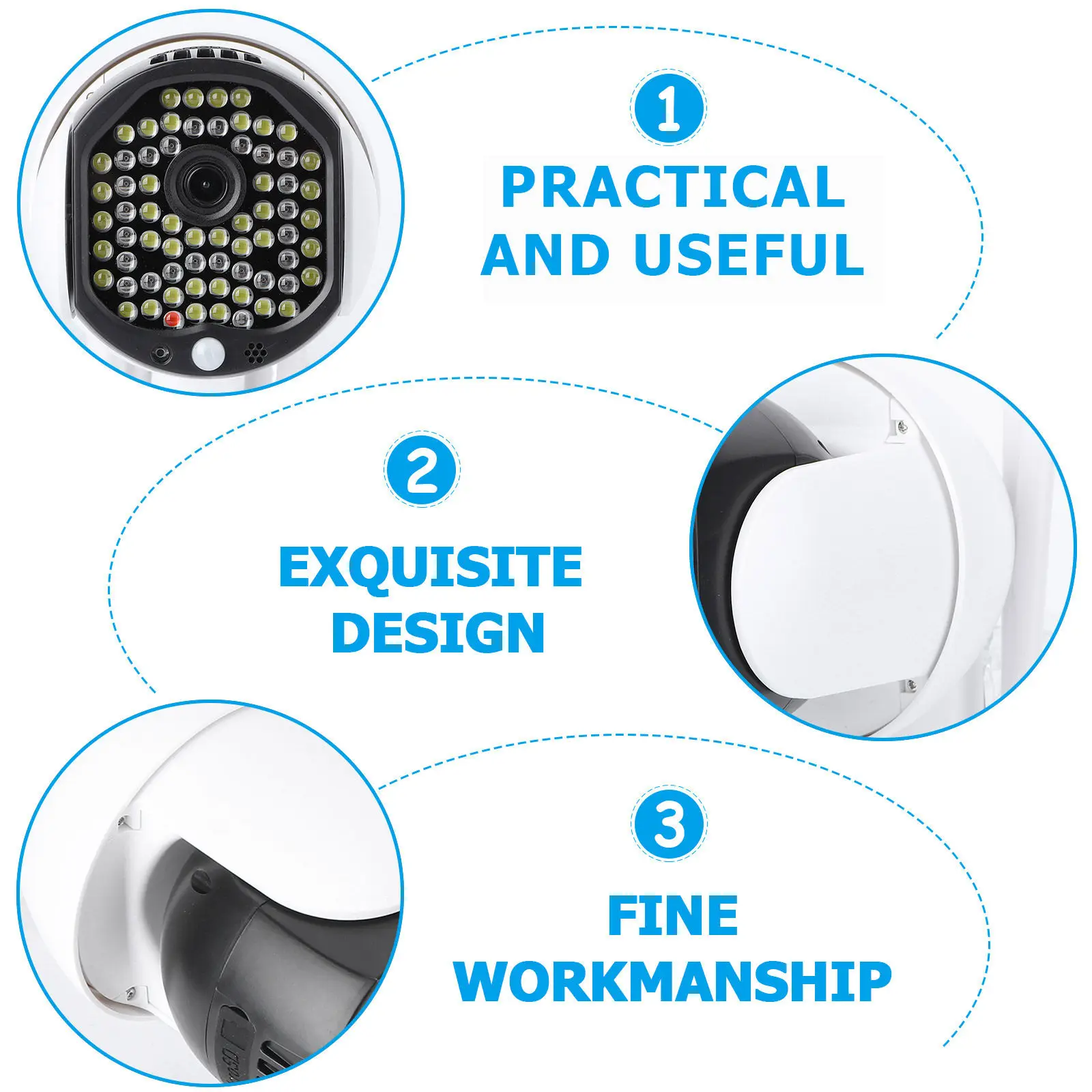 Уличная умная камера видеонаблюдения высокого разрешения с ИК-подсветкой, ночным видением и датчиком движения, водонепроницаемая
Уличная умная камера видеонаблюдения высокого разрешения с ИК-подсветкой, ночным видением и датчиком движения, водонепроницаемая