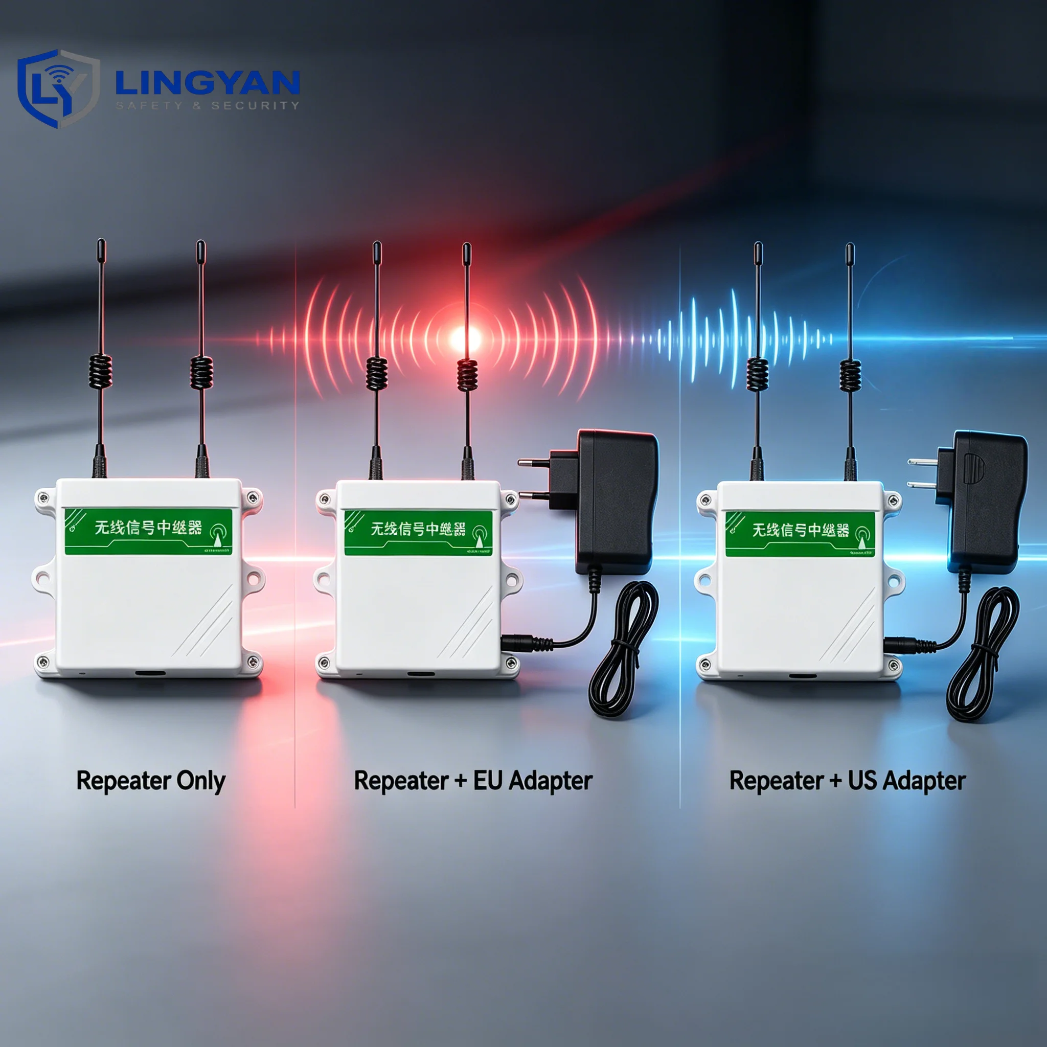 Alarm Relay Transmitter, 433MHz wireless signal booster, compatible with PIR, door and smoke detection sensors
Alarm Relay Transmitter, 433MHz wireless signal booster, compatible with PIR, door and smoke detection sensors