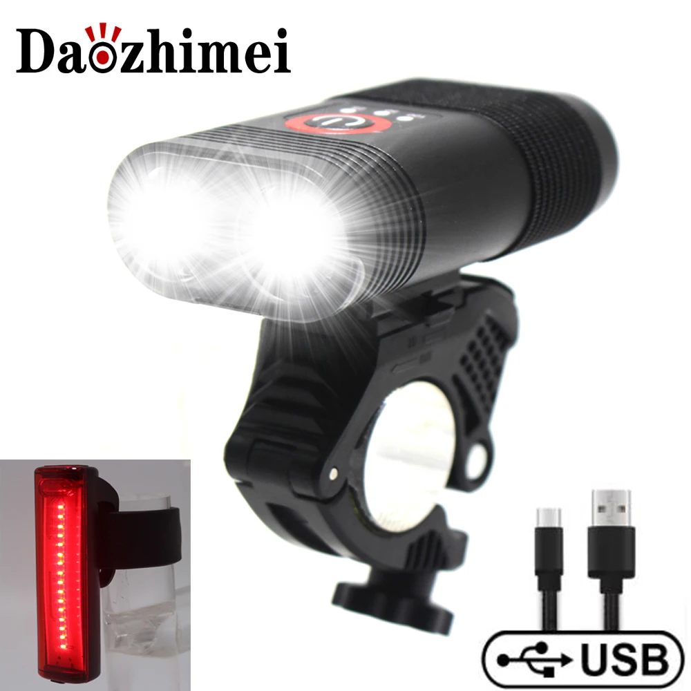 Micro Bicycle Light 5 Modes Flashlight With 18650 Built-in Batteries USB Rechargeable Bike Light LED Lamp
Micro Bicycle Light 5 Modes Flashlight With 18650 Built-in Batteries USB Rechargeable Bike Light LED Lamp