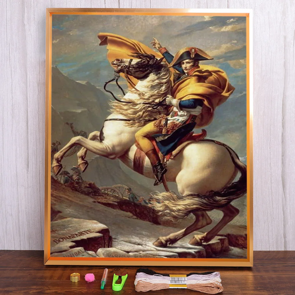 Napoleon Printed Canvas 11CT Cross-Stitch Full Kit DIY Embroidery Painting Knitting Handiwork Sewing Stamped For Adults Counted
Napoleon Printed Canvas 11CT Cross-Stitch Full Kit DIY Embroidery Painting Knitting Handiwork Sewing Stamped For Adults Counted