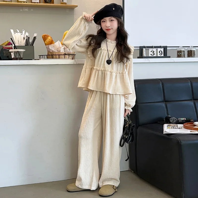 Girls aged 5-14 years old spring and autumn set 2025 new children's fashionable western boy jacket + pants 2 sets of casual wear
Girls aged 5-14 years old spring and autumn set 2025 new children's fashionable western boy jacket + pants 2 sets of casual wear