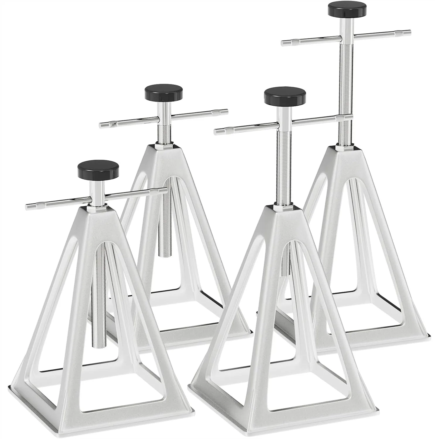Aluminum RV Stabilizer Jacks 4 Pack, 6000 Lbs Capacity Each, Adjustable 11"-17" for Trailer Camper, Lightweight Stack Jacks with
Aluminum RV Stabilizer Jacks 4 Pack, 6000 Lbs Capacity Each, Adjustable 11"-17" for Trailer Camper, Lightweight Stack Jacks with