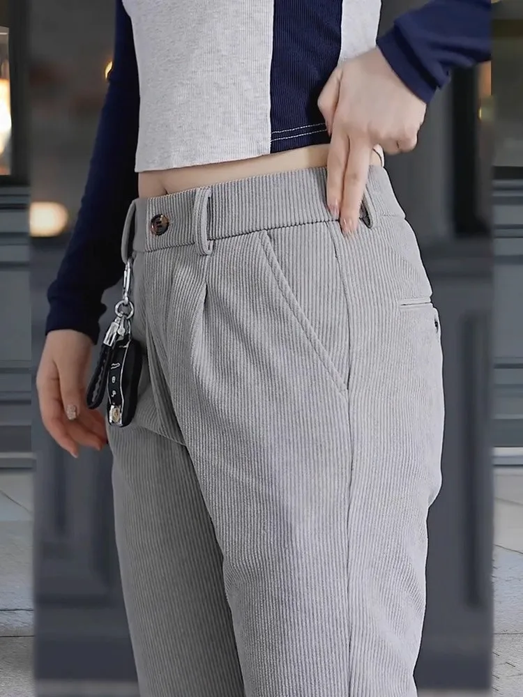 2025 Spring Autumn Men's Corduroy Trousers New Men's Clothing Stretch Slim Fit Casual Pants Fashion Mens Business Work Pants
2025 Spring Autumn Men's Corduroy Trousers New Men's Clothing Stretch Slim Fit Casual Pants Fashion Mens Business Work Pants
