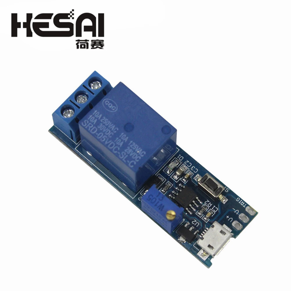 Smart Electronics 5V-30V Micro USB Power Adjustable Delay Relay Timer Control Module Trigger Delay Switch
Smart Electronics 5V-30V Micro USB Power Adjustable Delay Relay Timer Control Module Trigger Delay Switch