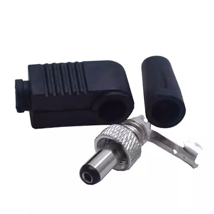 1PCS 90 Degree Male 5.5x2.1/5.5x2.5mmType L Plug DC Power Male Plug 
1PCS 90 Degree Male 5.5x2.1/5.5x2.5mmType L Plug DC Power Male Plug