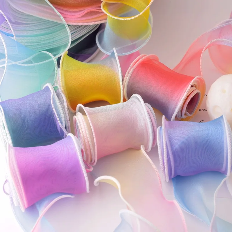 Rainbow Gradient Organza Ribbon 6cm Wide for DIY Bows, Hair Accessories,Hat Decor, Gift Wrapping, Crafts (30 Yards/Roll)
Rainbow Gradient Organza Ribbon 6cm Wide for DIY Bows, Hair Accessories,Hat Decor, Gift Wrapping, Crafts (30 Yards/Roll)