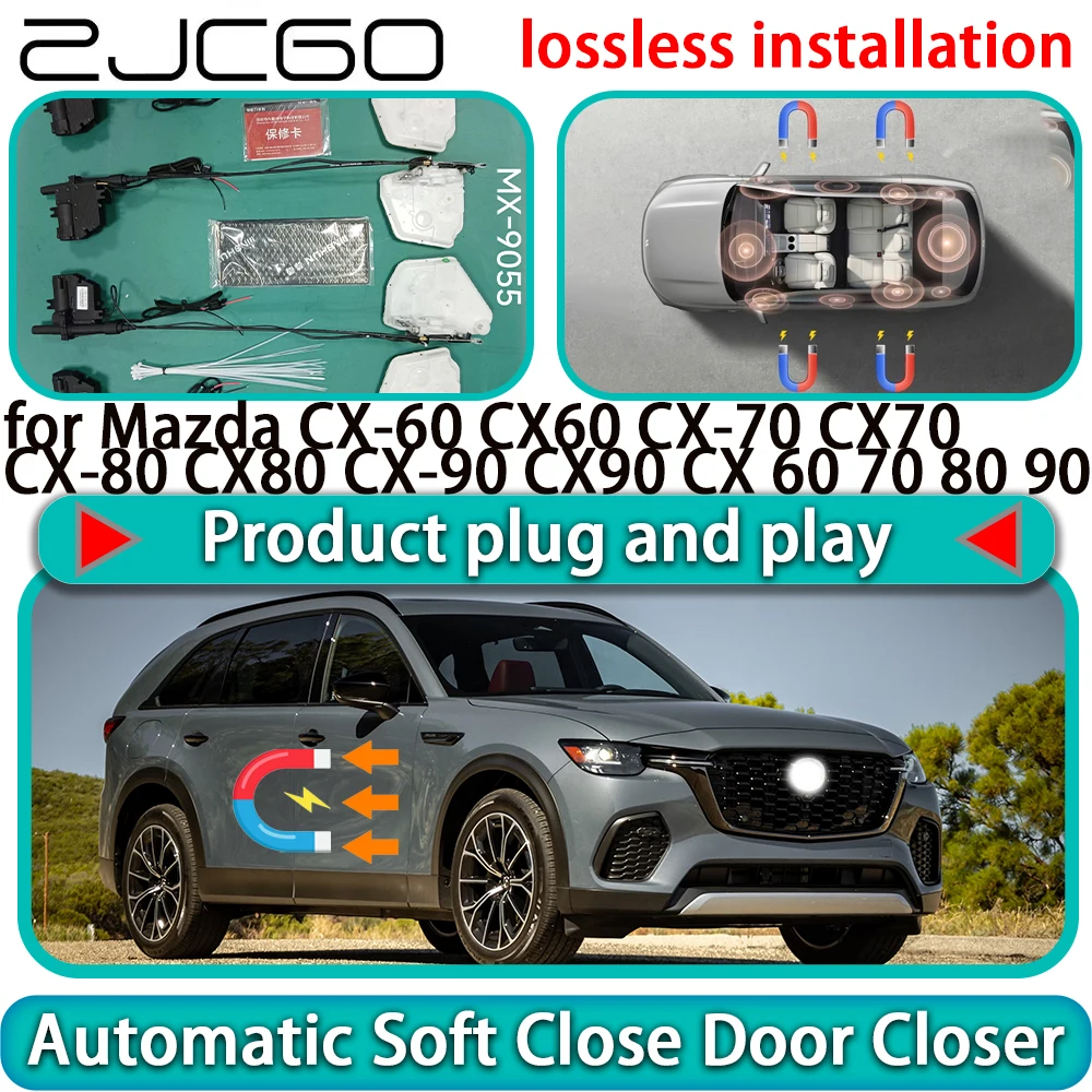 for Mazda CX-60 CX60 CX-70 CX70 CX-80 CX80 CX-90 CX90 CX 60 70 80 90 Soft Close Door Power Latch Door Catch Soft Closing Assist
for Mazda CX-60 CX60 CX-70 CX70 CX-80 CX80 CX-90 CX90 CX 60 70 80 90 Soft Close Door Power Latch Door Catch Soft Closing Assist