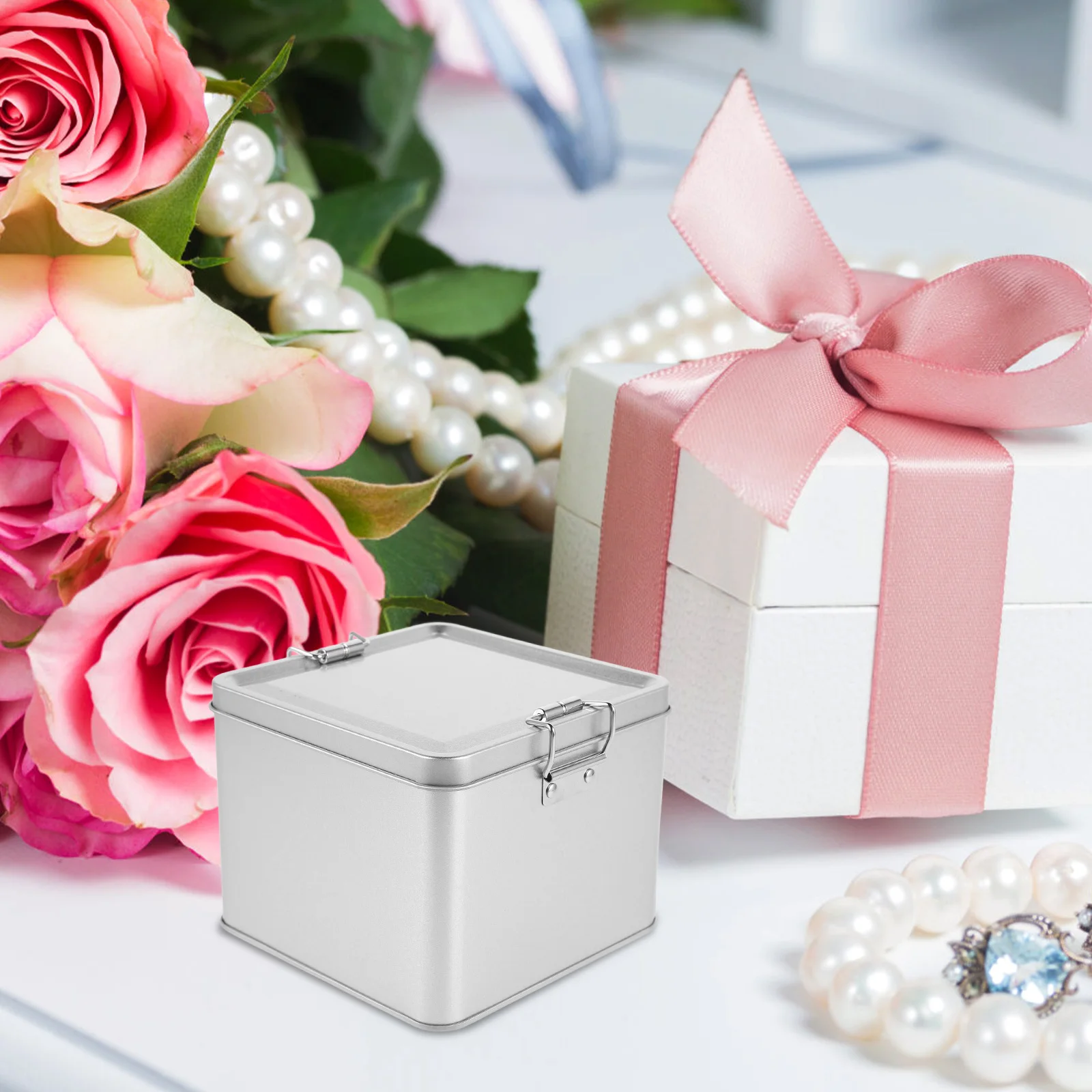 Biscuit Tin Food Container Lid Cookie Square Tinplate Sealing Cover Dry Food Kitchen Metal Storage Box Spice Jar Tea Container
Biscuit Tin Food Container Lid Cookie Square Tinplate Sealing Cover Dry Food Kitchen Metal Storage Box Spice Jar Tea Container