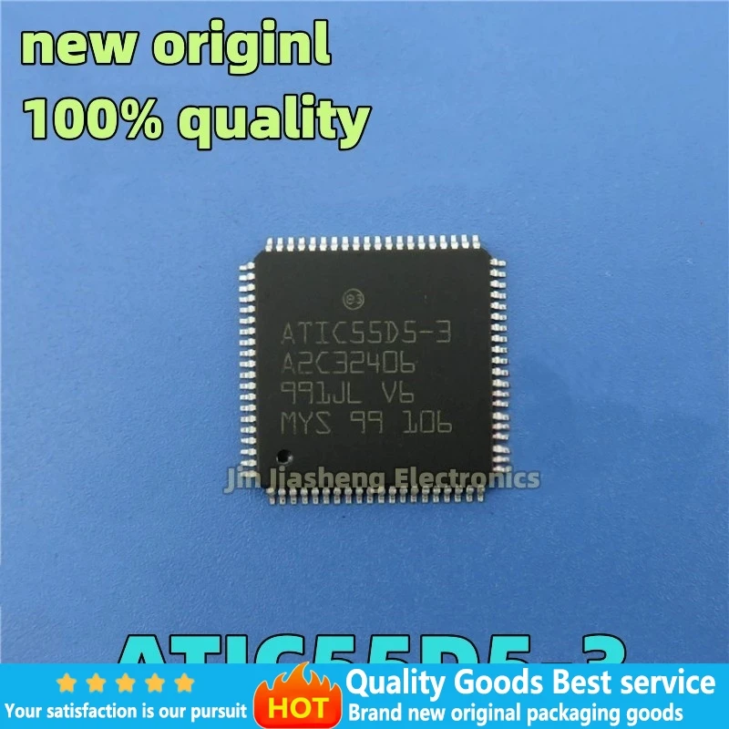 (10piece) 100% New ATIC55D5-3 ATIC55D5 55D5-3 QFP80 Chipset
(10piece) 100% New ATIC55D5-3 ATIC55D5 55D5-3 QFP80 Chipset