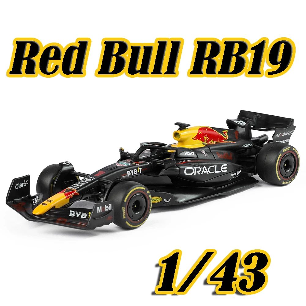 Масштабная модель F1 Oracle Red Bull Racing Verstappen RB19 1:43, игрушечные машинки из сплава, литая под давлением, имитация гоночных транспортных средств для мальчиков, подарки
Масштабная модель F1 Oracle Red Bull Racing Verstappen RB19 1:43, игрушечные машинки из сплава, литая под давлением, имитация гоночных транспортных средств для мальчиков, подарки