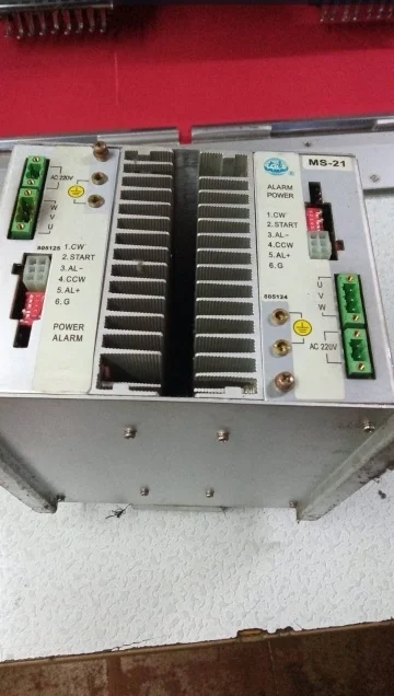 Good Quality Chinese Embroidery Machine Spare Parts Original Good Condition Dahao AC Servo Motor Controller Driver MS-21
Good Quality Chinese Embroidery Machine Spare Parts Original Good Condition Dahao AC Servo Motor Controller Driver MS-21