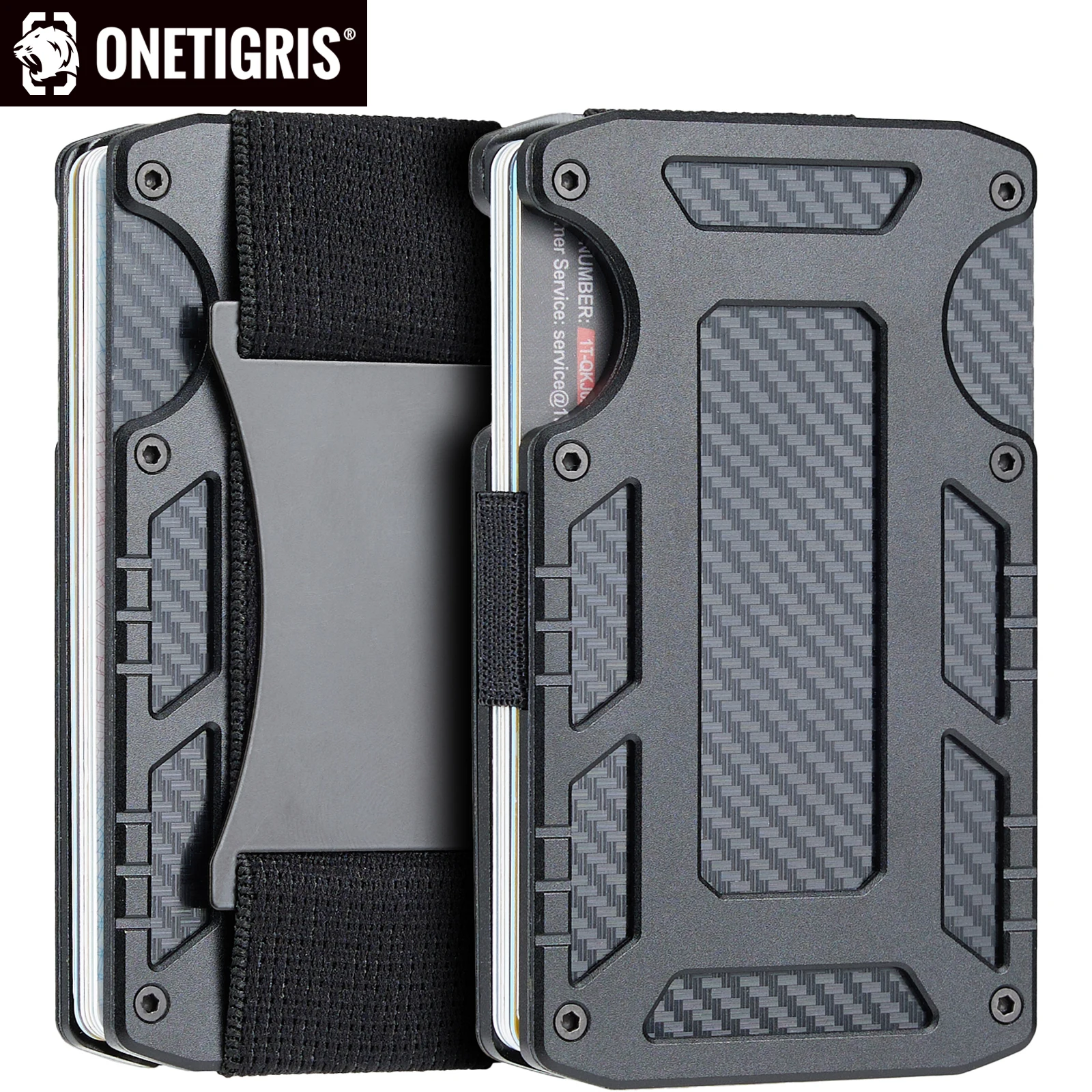 ONETIGRIS Wallet For Men Outdoor Card Holder Practical Tactical Magsafe Aluminum Mini Smart Magic Wallet Holds Up 15 Cards-01
ONETIGRIS Wallet For Men Outdoor Card Holder Practical Tactical Magsafe Aluminum Mini Smart Magic Wallet Holds Up 15 Cards-01