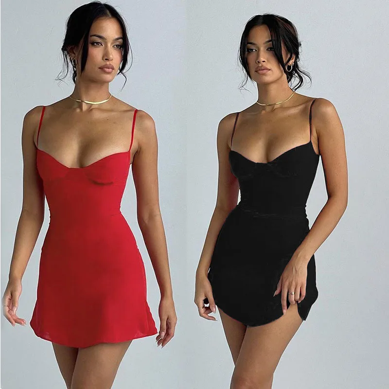 2024 lns Spring and Summer New Arrival Mini Dress Women's Daily Casual Sexy Slimming Wrap Halter Dresses Fashion Hot Sale Dress
2024 lns Spring and Summer New Arrival Mini Dress Women's Daily Casual Sexy Slimming Wrap Halter Dresses Fashion Hot Sale Dress