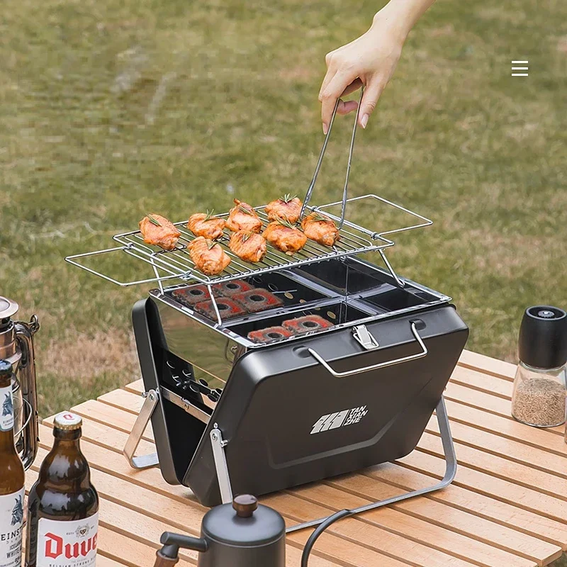 Mini Portable Foldable Camping Stove - Folding Charcoal BBQ Grill, Outdoor Fire Burner for Cooking & Picnic
Mini Portable Foldable Camping Stove - Folding Charcoal BBQ Grill, Outdoor Fire Burner for Cooking & Picnic